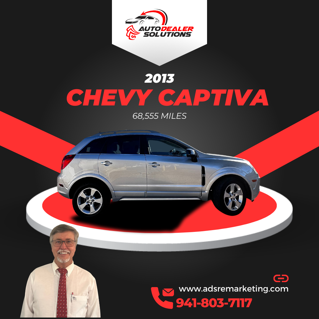 2013 Silver Chevrolet Captiva Sport Fleet LTZ FWD (3GNAL4EK0DS) with an 2.4L L4 DOHC 16V FFV engine, 6-Speed Automatic transmission, located at 4724 53rd Ave East, Suite 1, Bradenton, FL, 34203, (941) 803-7117, 27.445360, -82.501678 - Photo#0